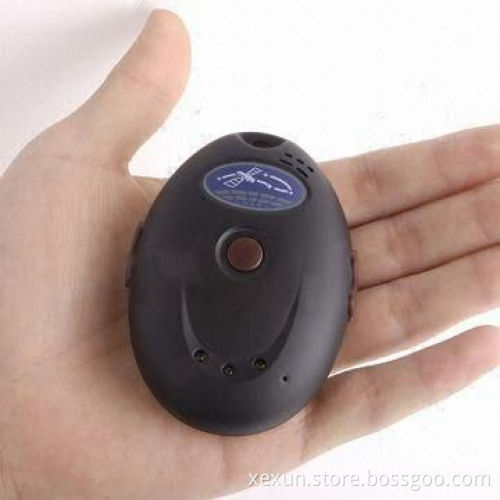 Portable personal GPS tracker, supports Google map positioning on smart phone